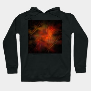 Abstract in red colors Hoodie